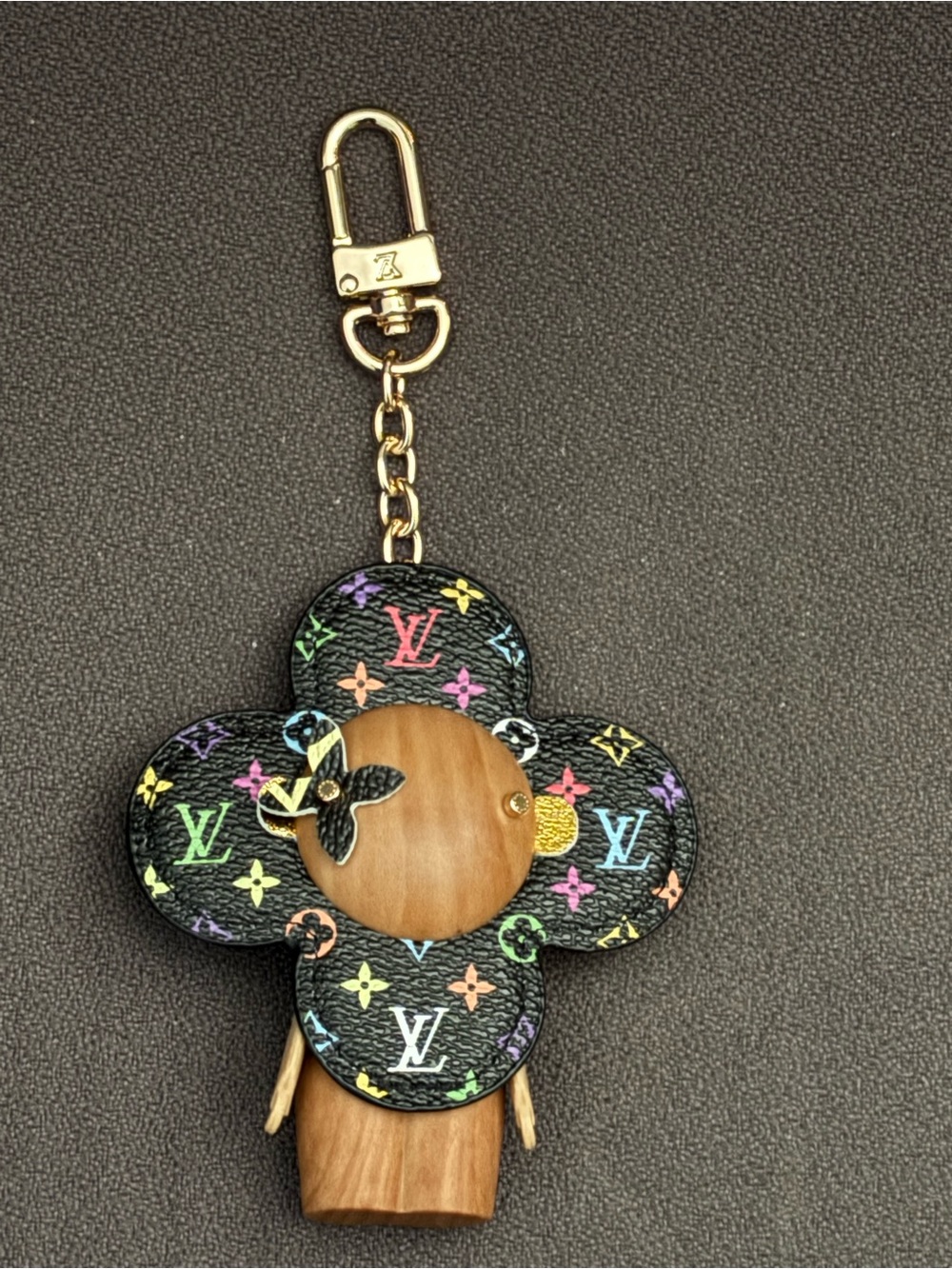 Vivienne Doll Bag Keychain Black Multi